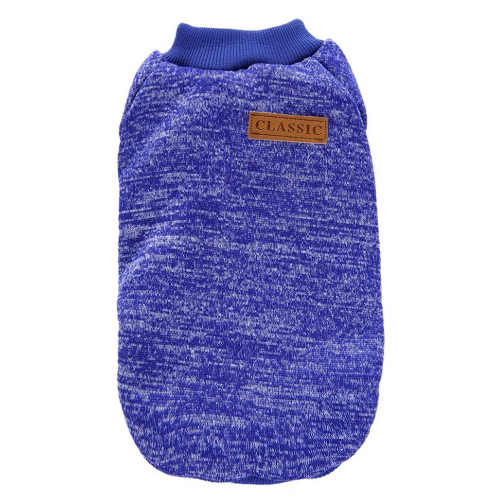 CHBORLESS dog sweater size XS tag detail highlights precise small-dog fit