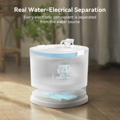 Cheerble E1 filtration-system provides cleaner water by reducing impurities.