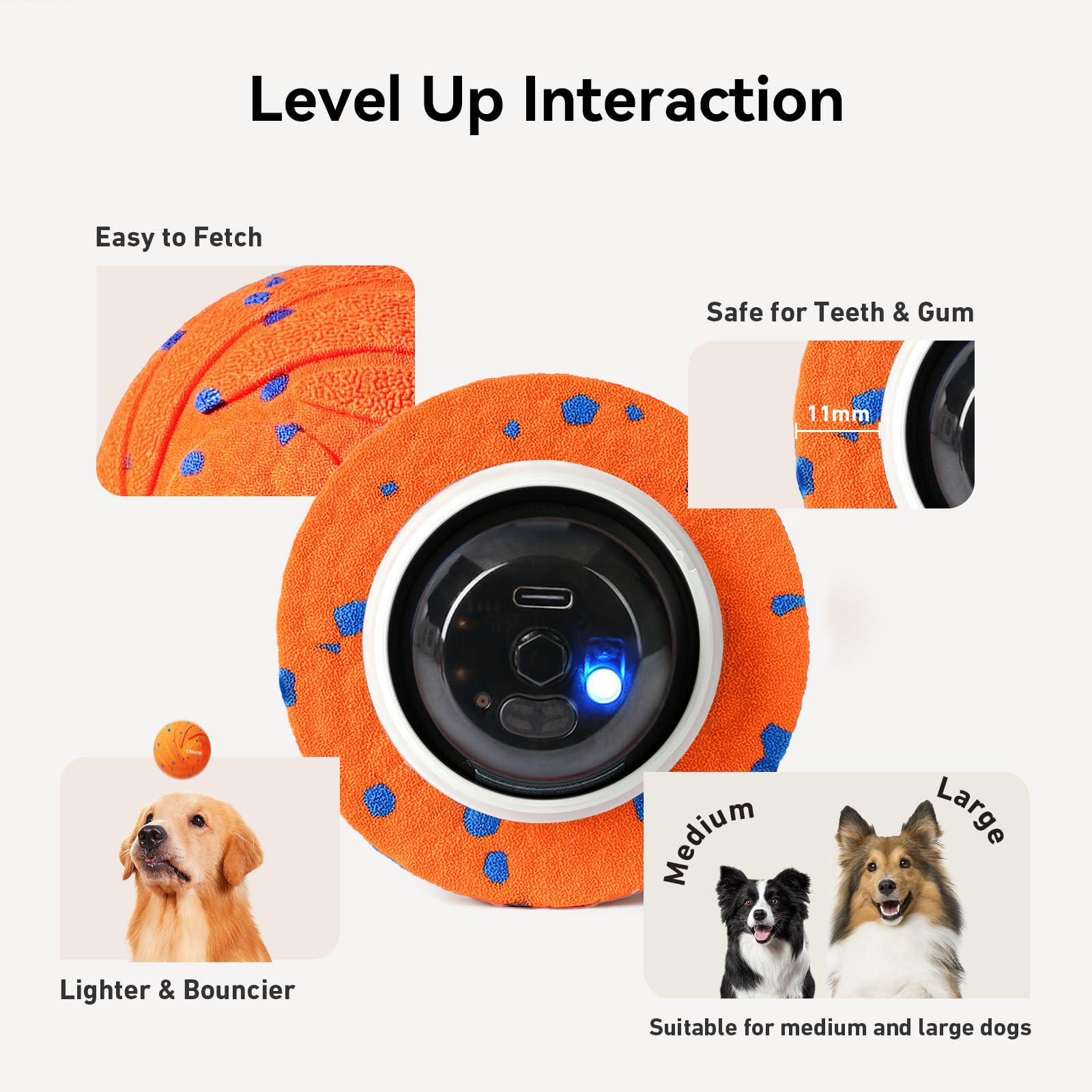 Cheerble Wicked Ball AIR IPX7 waterproof for outdoor play