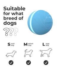 Cheerble Wicked Ball W1 obstacle avoidance keeps play safe around obstacles.