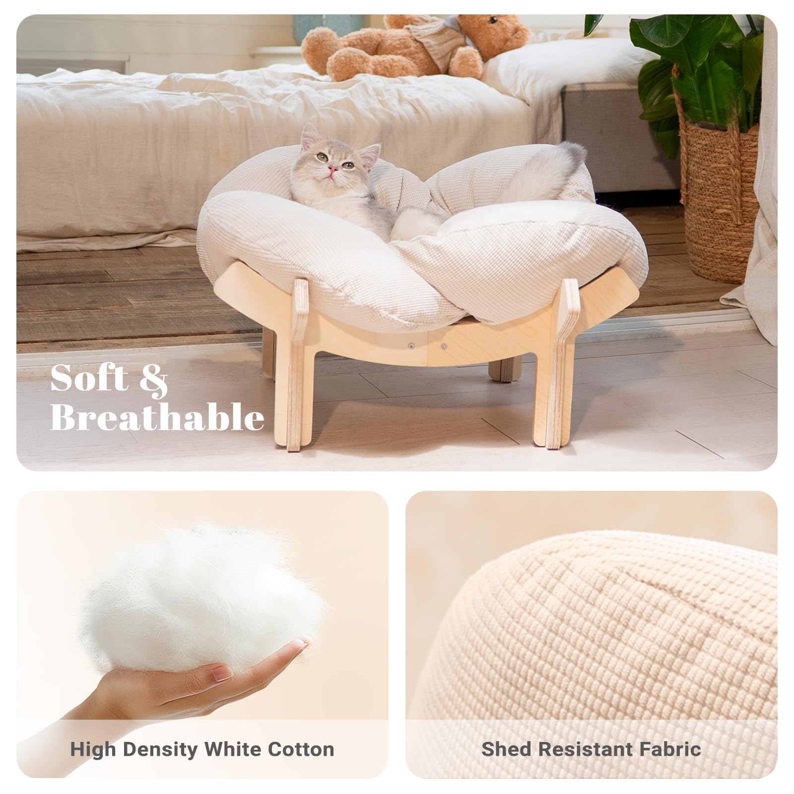CHEERHOME PETS cushion breathable shed-resistant fabric for cooling comfort