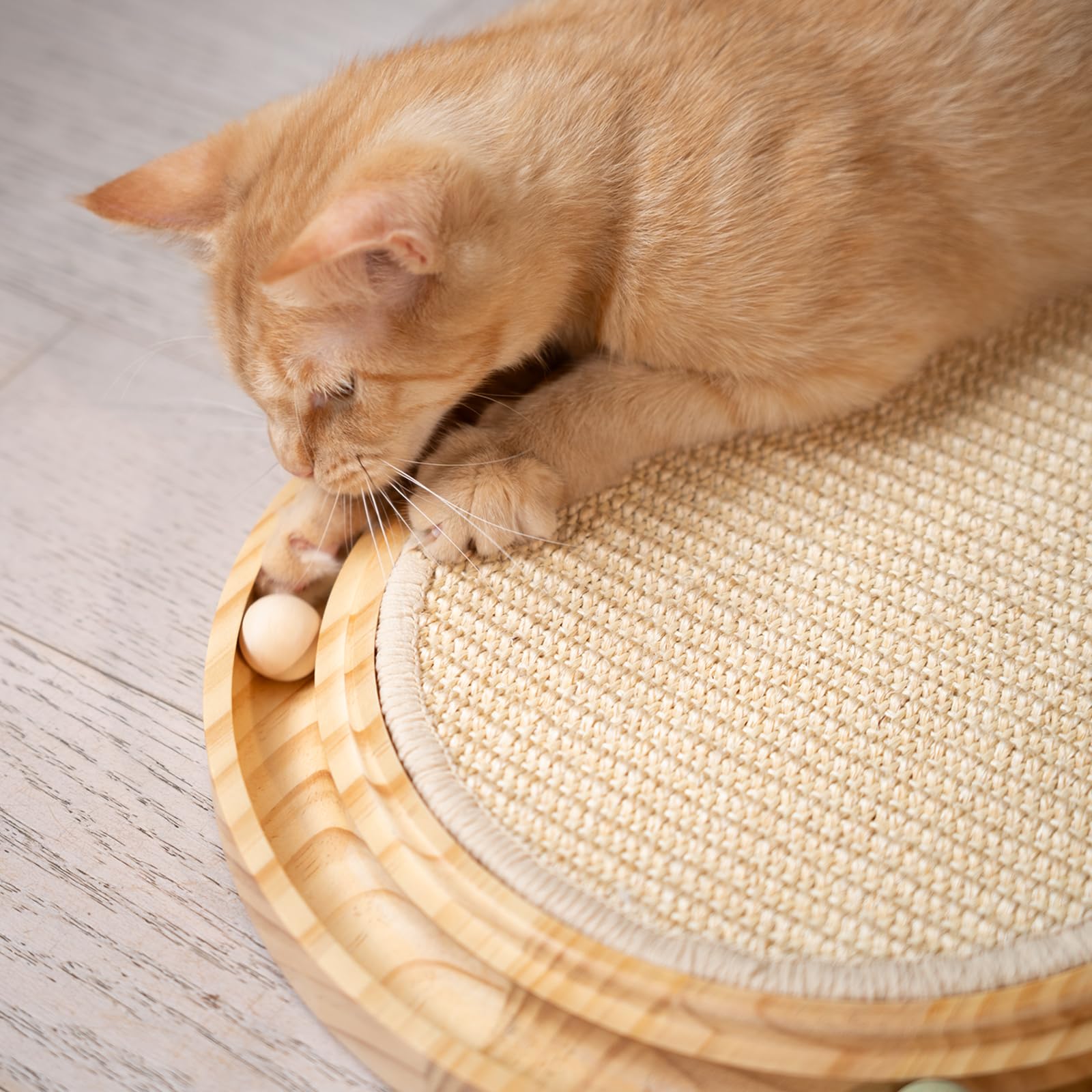 CHEERHOME PETS Durable Sisal Material communicates long-lasting wear resistance for bustling cats.