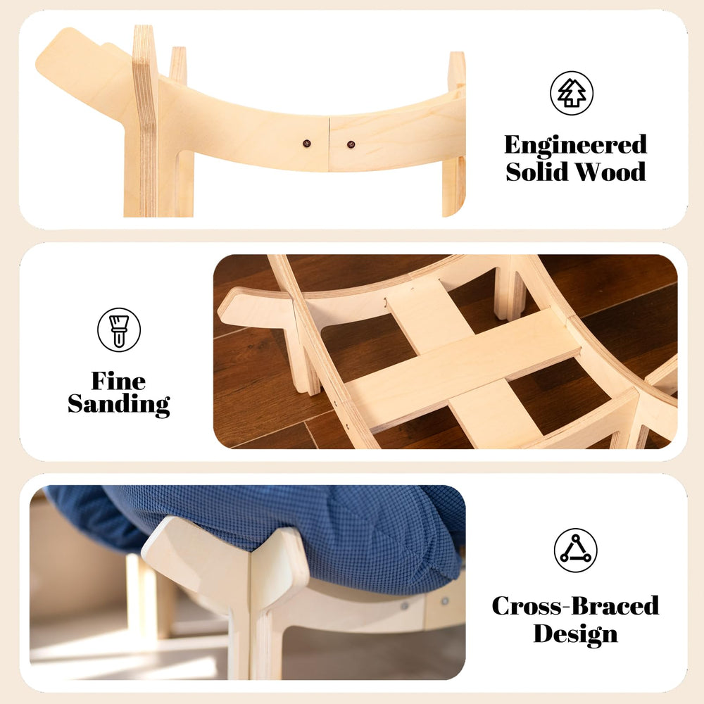 CHEERHOME PETS breathable fabric supports long lounging sessions.