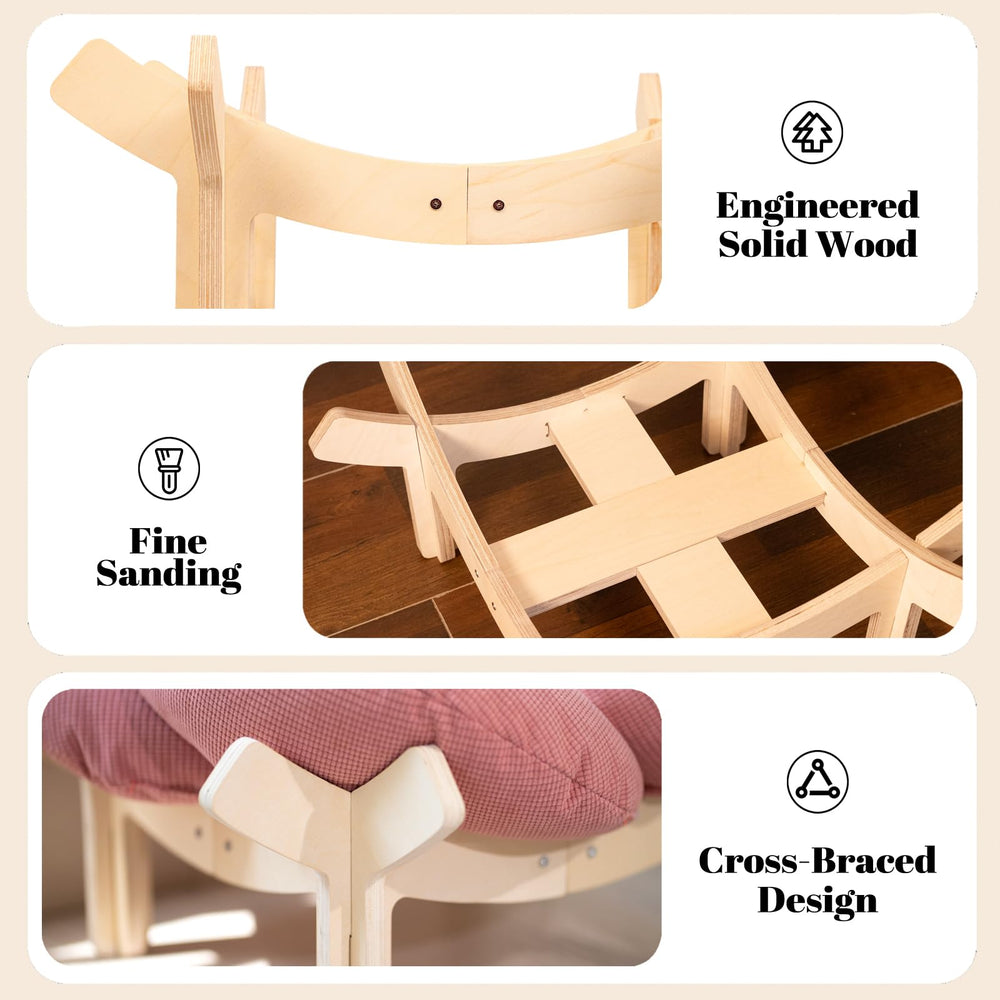 CHEERHOME PETS dry-airflow base keeps surface dry with elevated breathability.