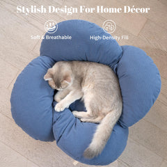CHEERHOME PETS petal-design enhances décor while keeping pets comfy.