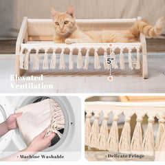 CHEERHOME PETS removable-cover-washable proves easy cleaning after playtime.