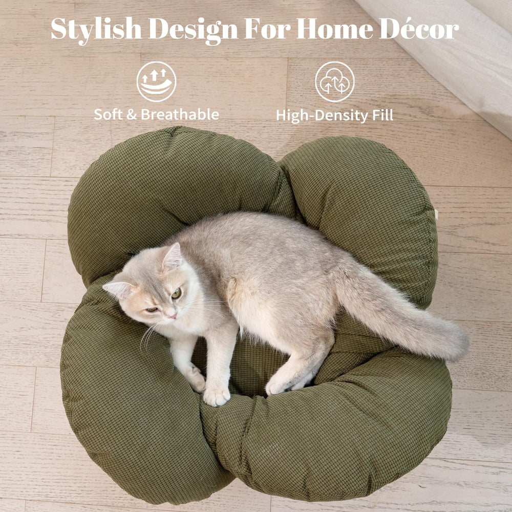 CHEERHOME PETS shedders-resistant-cushion-fabric keeps surface breathable and easy to clean.