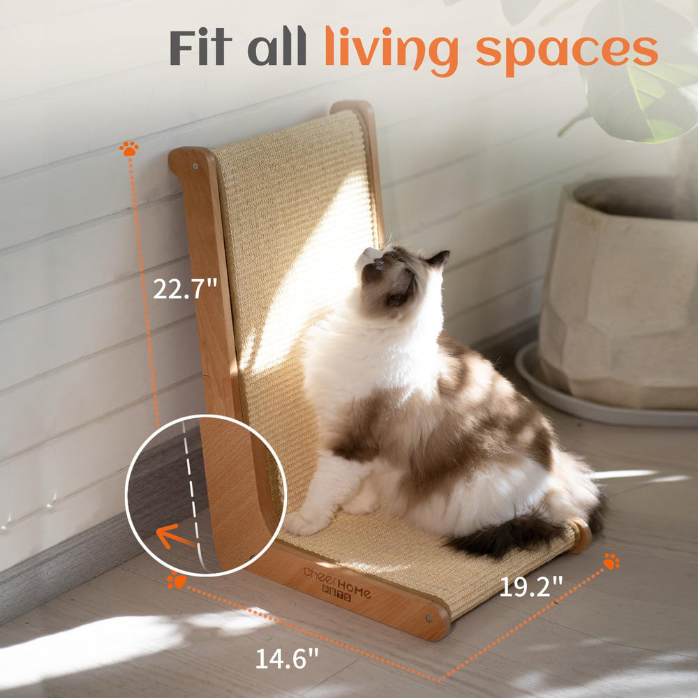 CHEERHOME PETS beech wood frame adds sturdy, moisture-resistant support