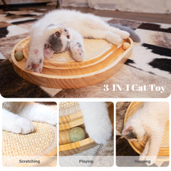 CHEERHOME PETS Wooden Frame Base provides stable support during energetic indoor play sessions.