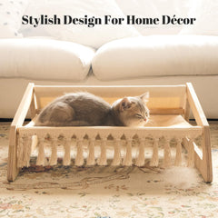 CHEERHOME PETS wooden-frame-stability emphasizes a sturdy, wobble-free structure.