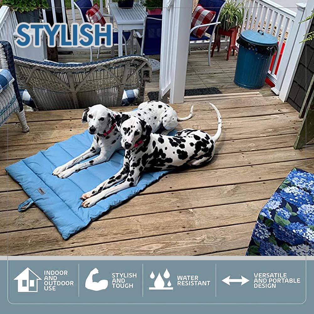 CHEERHUNTING packable bed with included bag for easy travel.