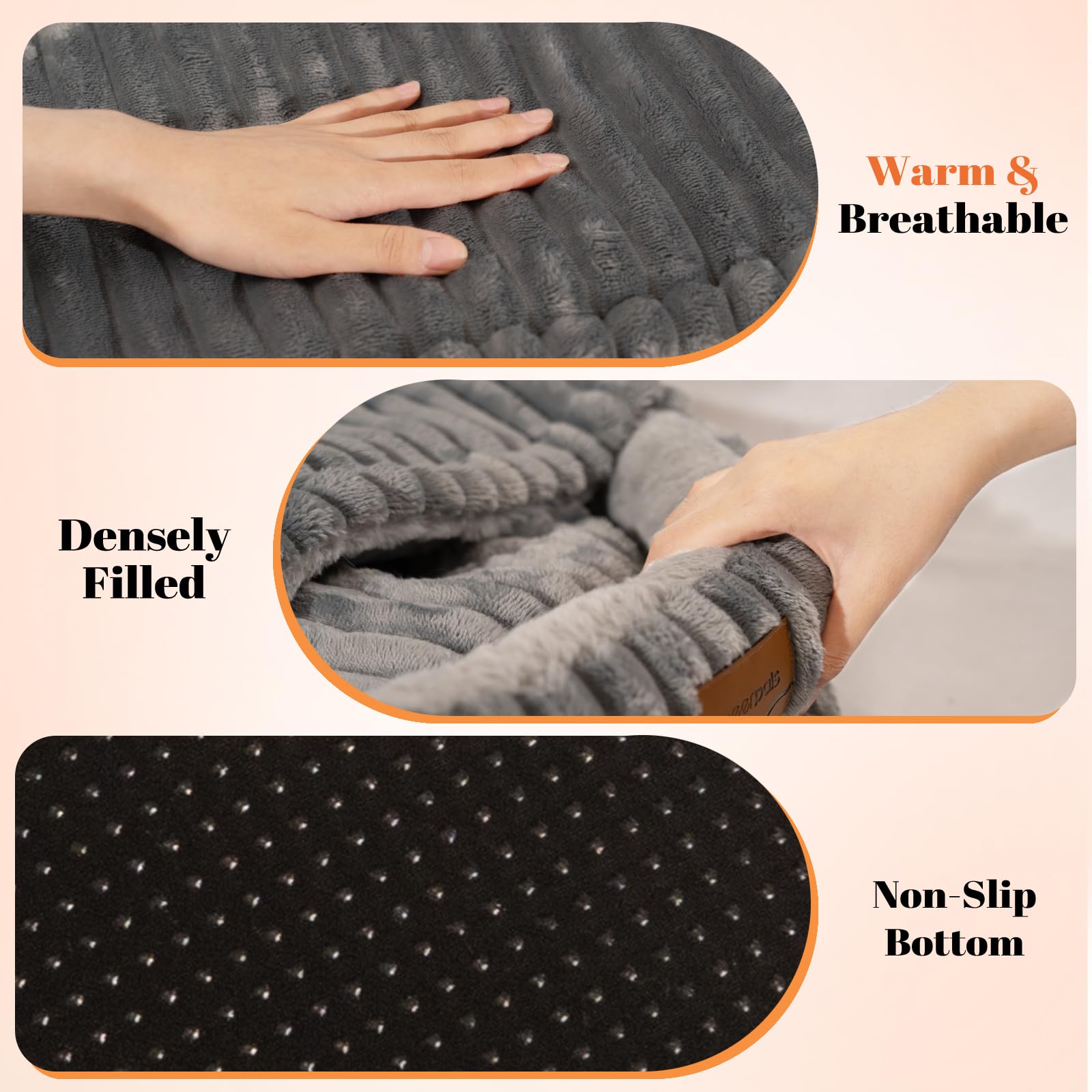 CHEERPALS removable cushion is machine washable for easy cleaning