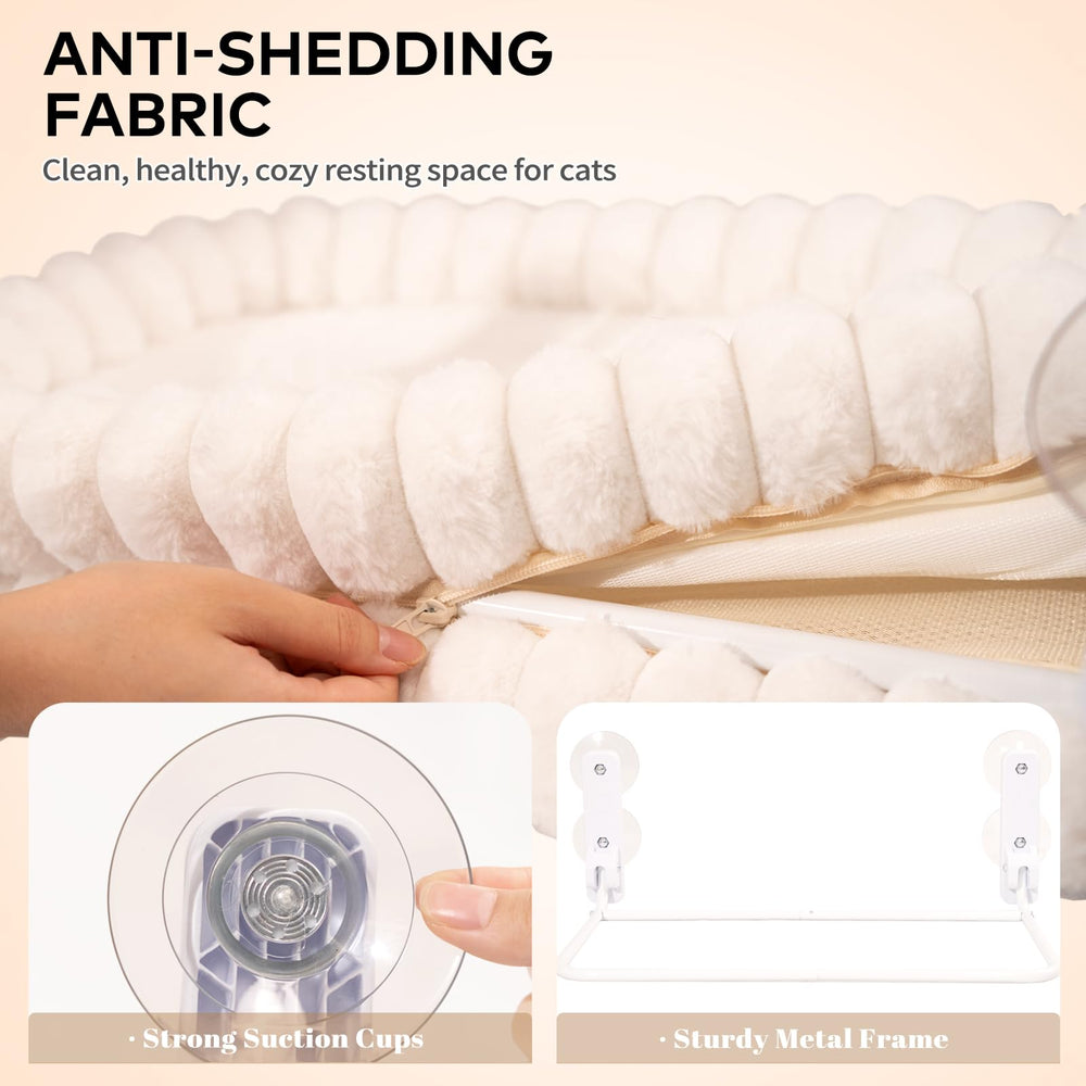 CHEERPALS plush side provides winter warmth for naps.