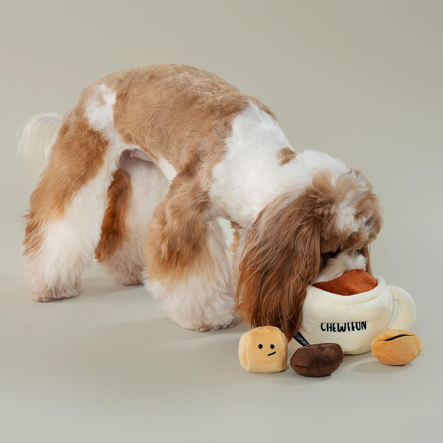 CHEWFFON burrow design prompts sniffing and mental engagement for dogs.