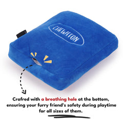 CHEWFFON-durable-fabric-closeup highlights triple-layered reinforced fabric for longevity.