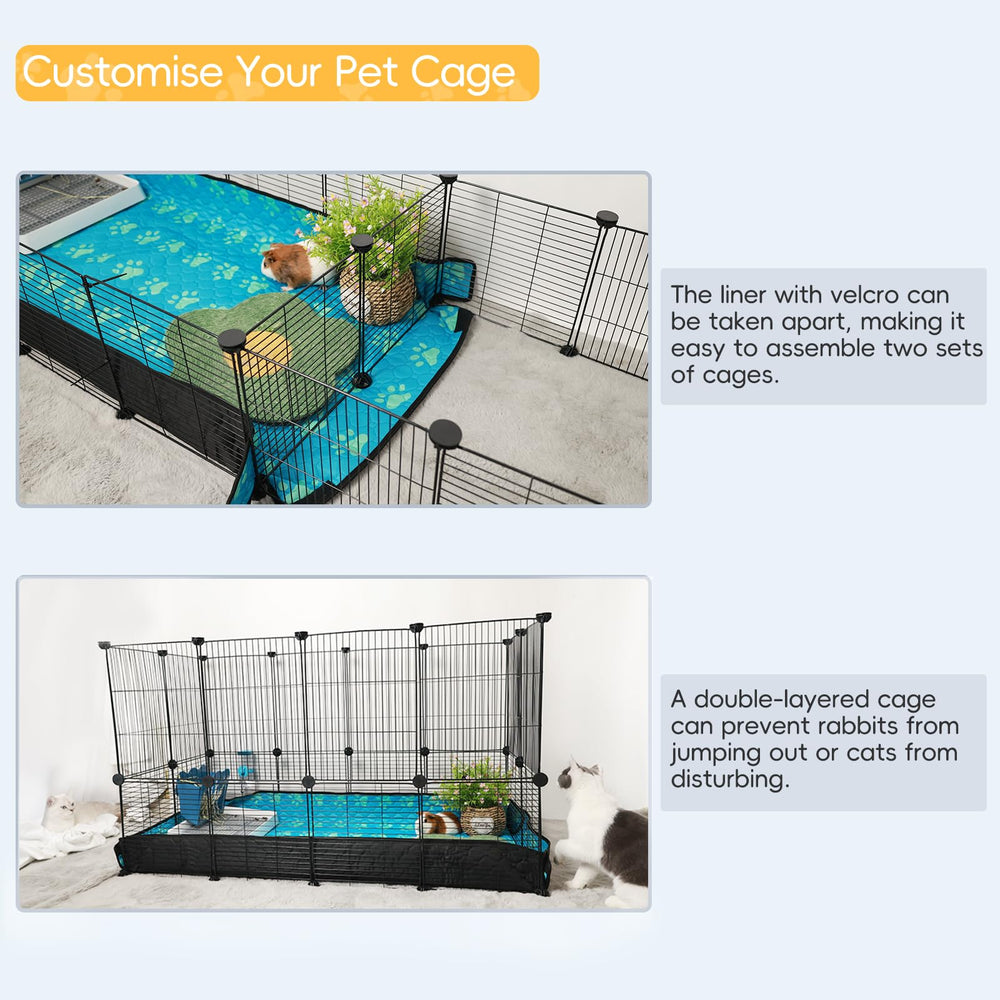 CHEGRON interior view with playpen setup for small pets.