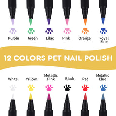 Cheloment paw nails colorful design highlights stylish, play-ready pet paws.