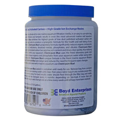 Chemi Pure Blue filtration media improving water clarity and fish-friendly conditions