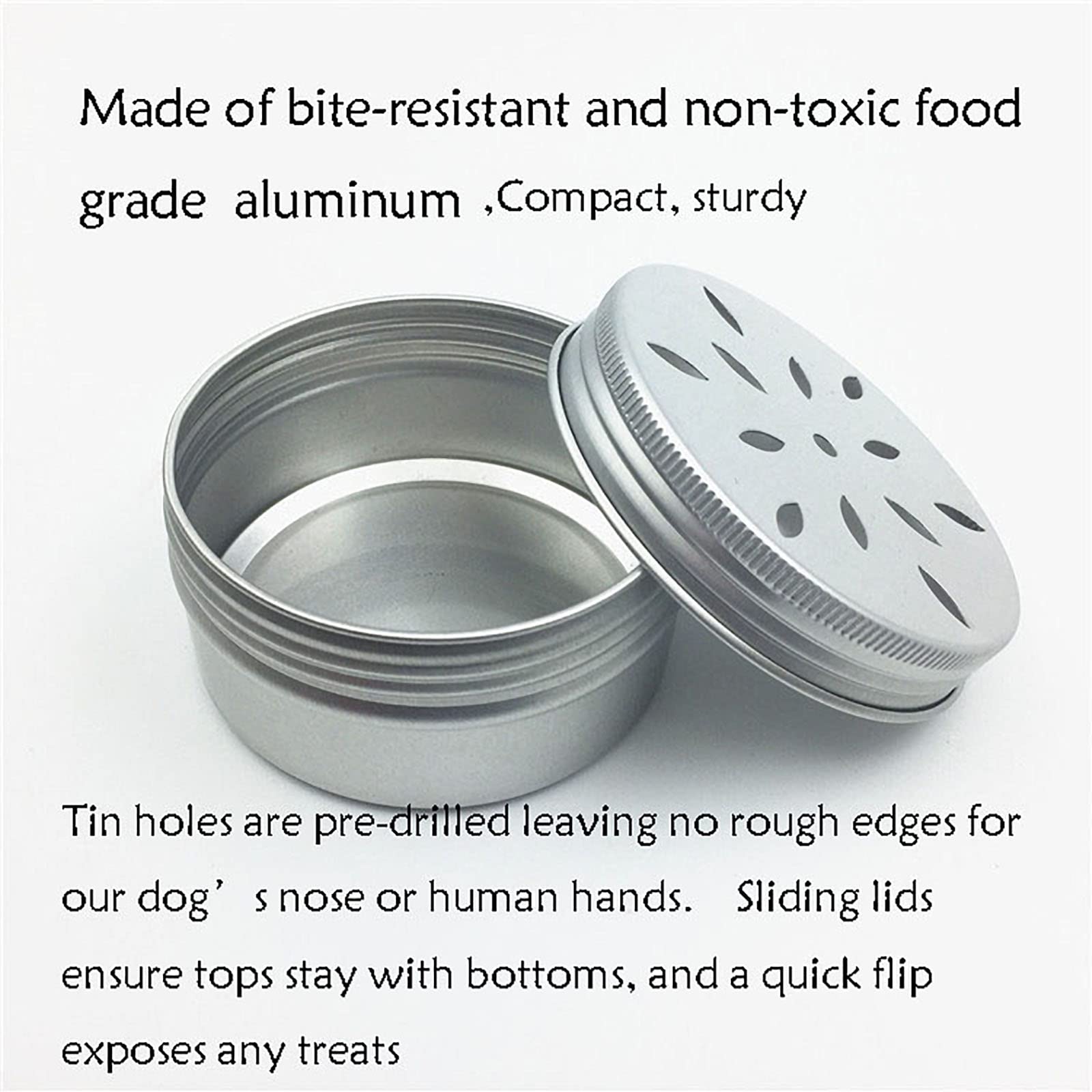 CHENGXINWENHUA dog scent tins easy cleaning after use for quick reuse