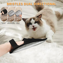 CHENXIQIHANG glove uses static cleaning to lift fur from fabrics and furniture.