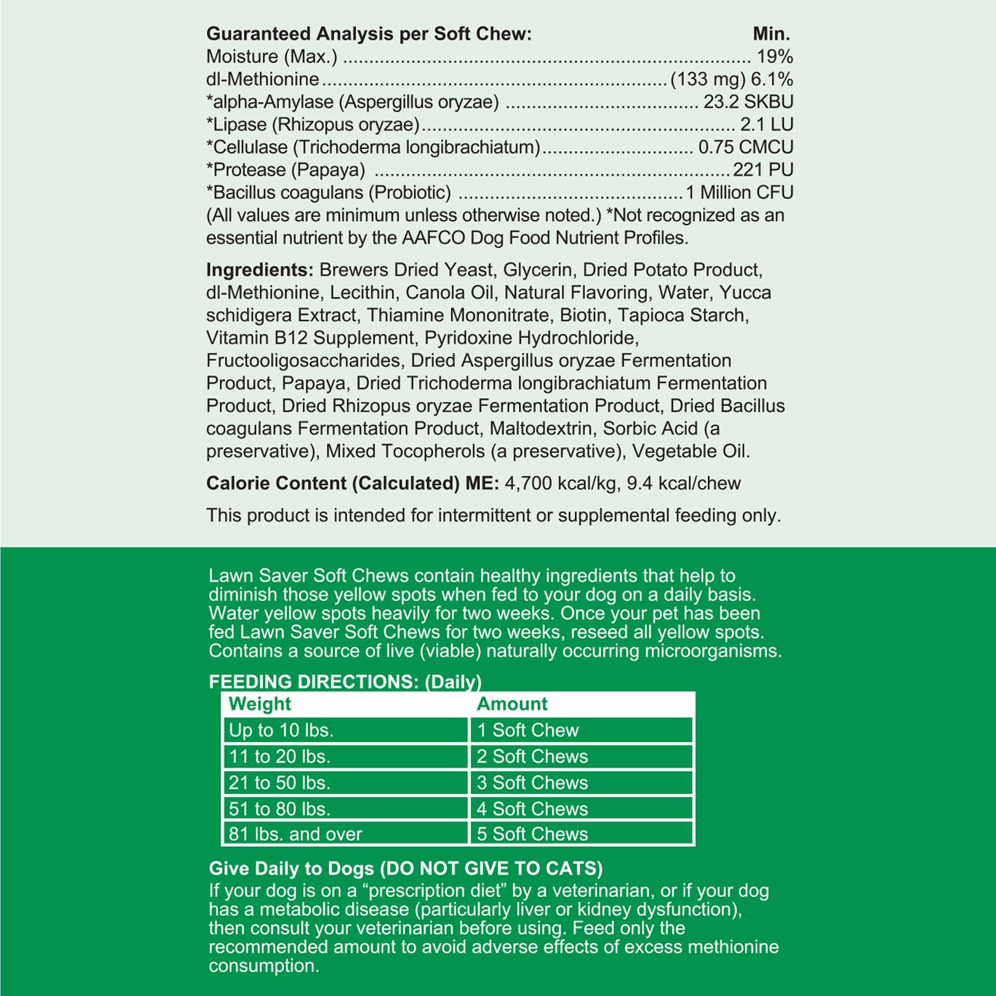 Made in USA label on packaging; Chew + Heal Labs quality assurance.