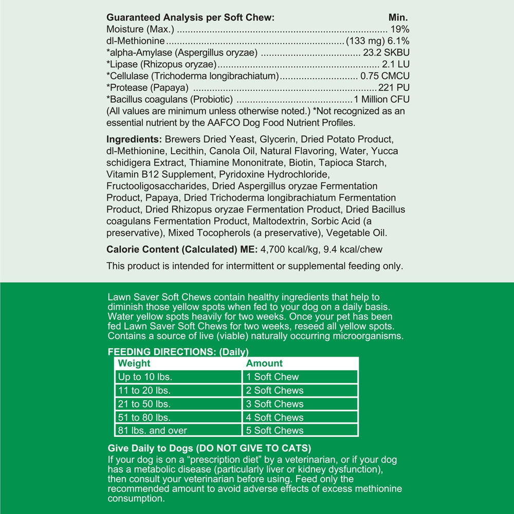 Made in USA label on packaging; Chew + Heal Labs quality assurance.