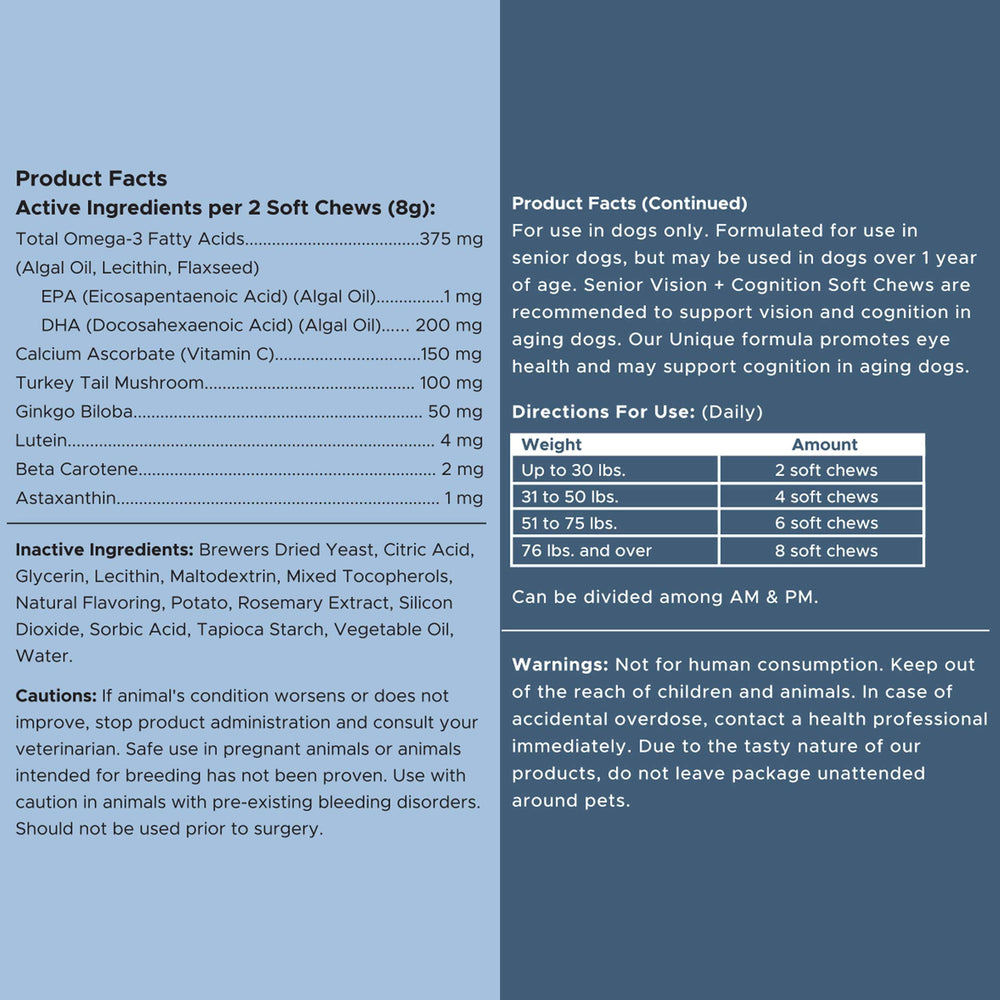 Chew Heal Labs made in the USA packaging highlights quality and safety.