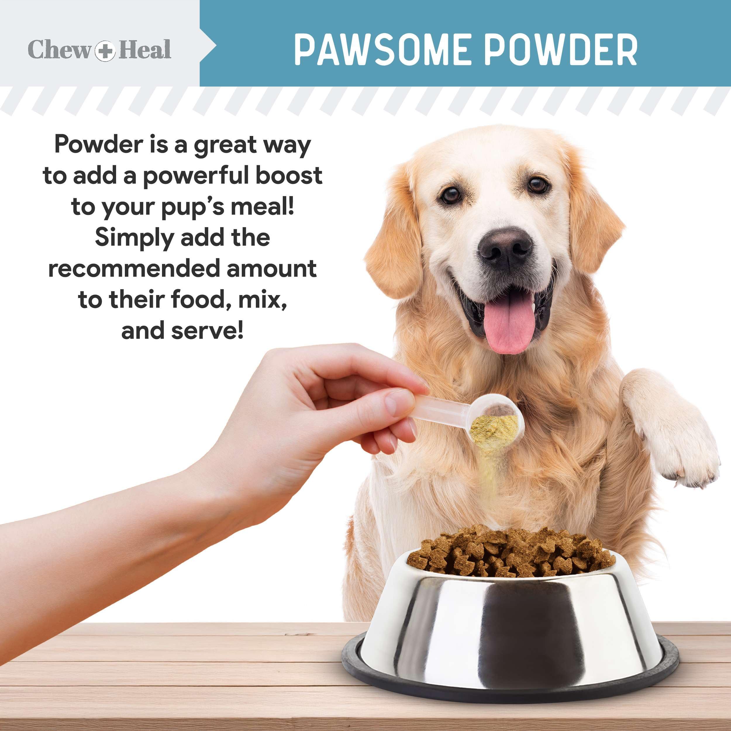 Chew + Heal Labs probiotic immune-support promotes gut balance.