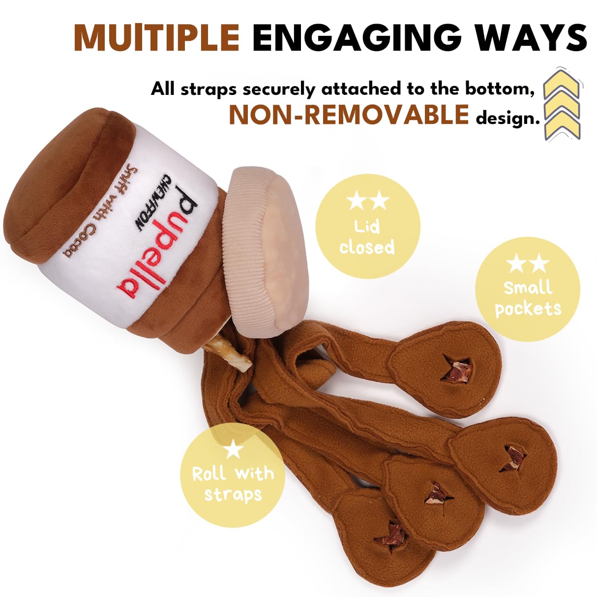 CHEWFFON Pupella Jar design reveals treats during playtime