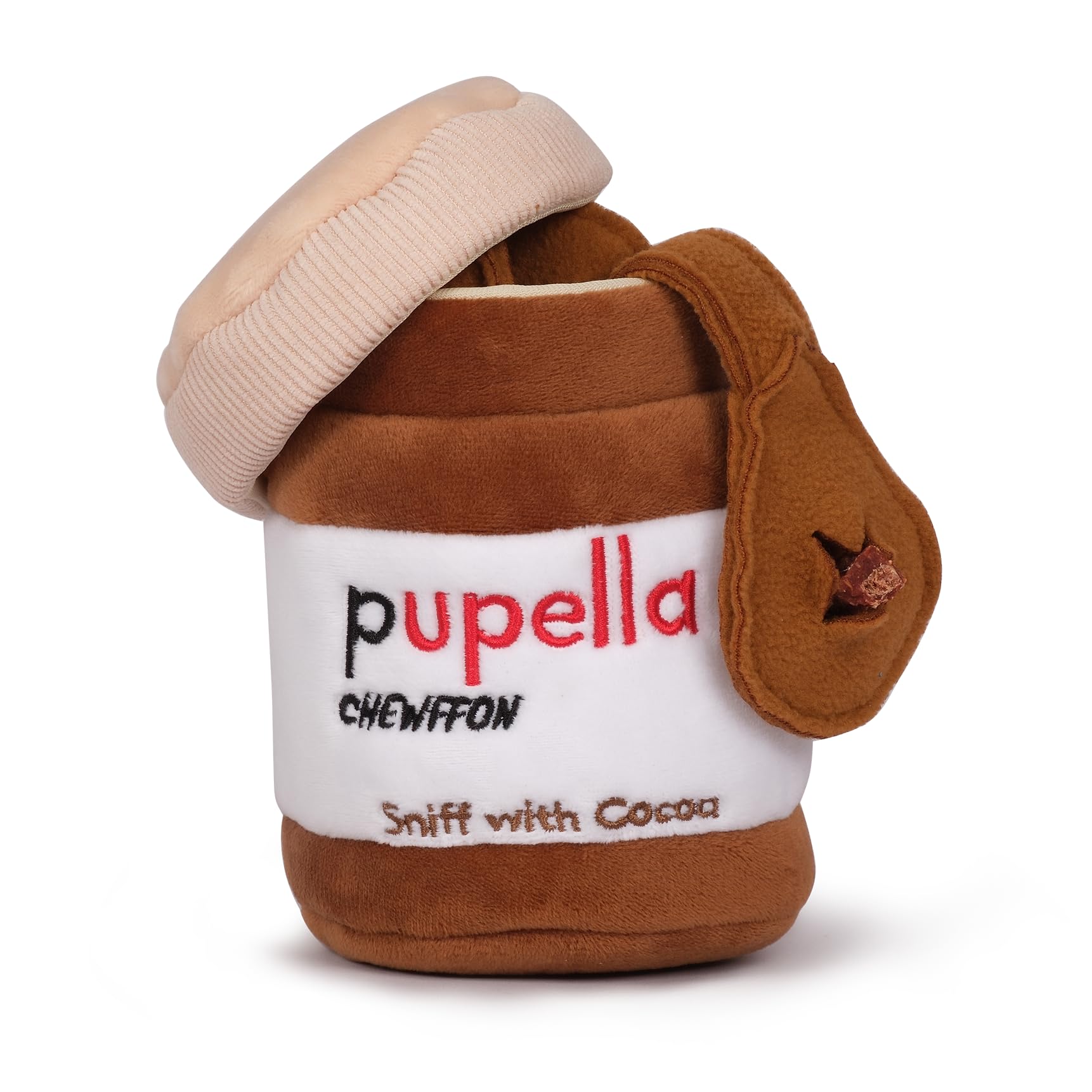 CHEWFFON Dog Puzzle Toy in Pupella shape encourages scent-driven play and enrichment