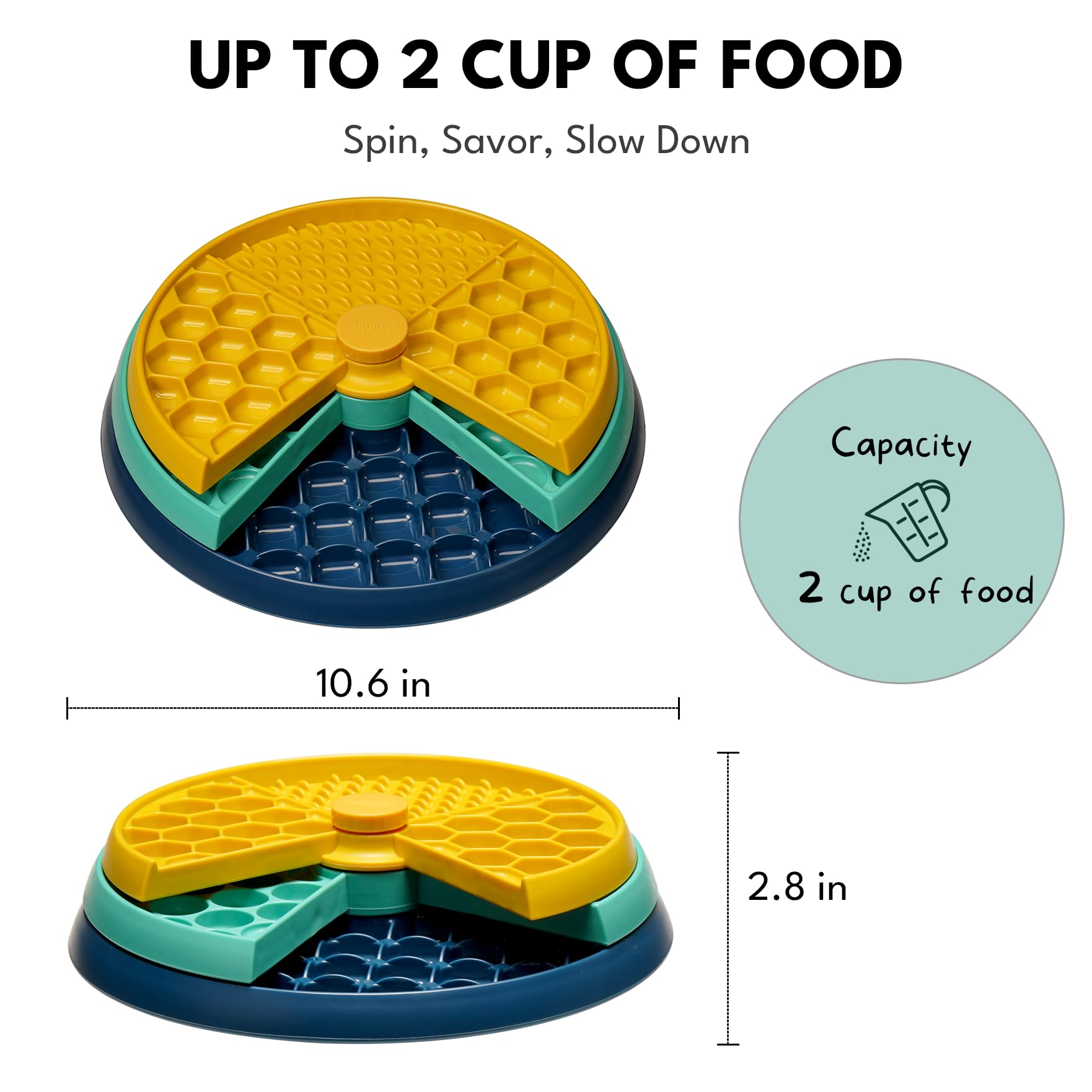 CHEWFFON safe, durable PP material keeps dogs engaged during long play sessions.