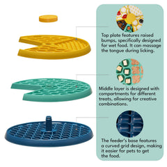 CHEWFFON slow-feeder maze encourages slower eating and mindful meals.