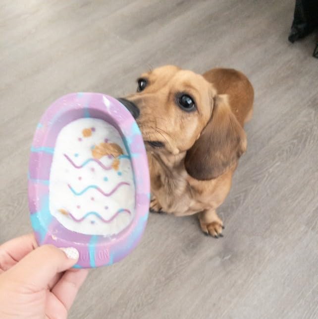 CHEWFFON massage-dots design separates kibble for more engaging mealtime