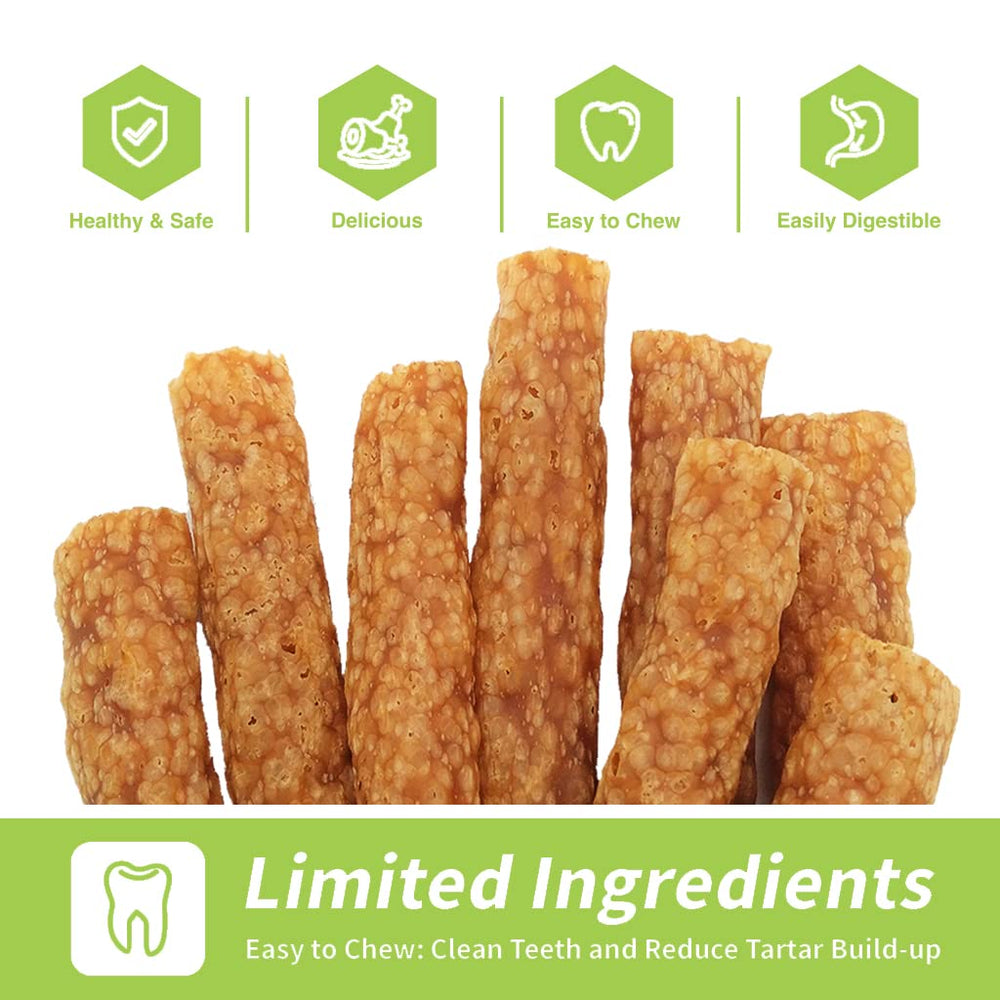 ChewRuffic Chicken Dog Chew Sticks rawhide-free label on packaging