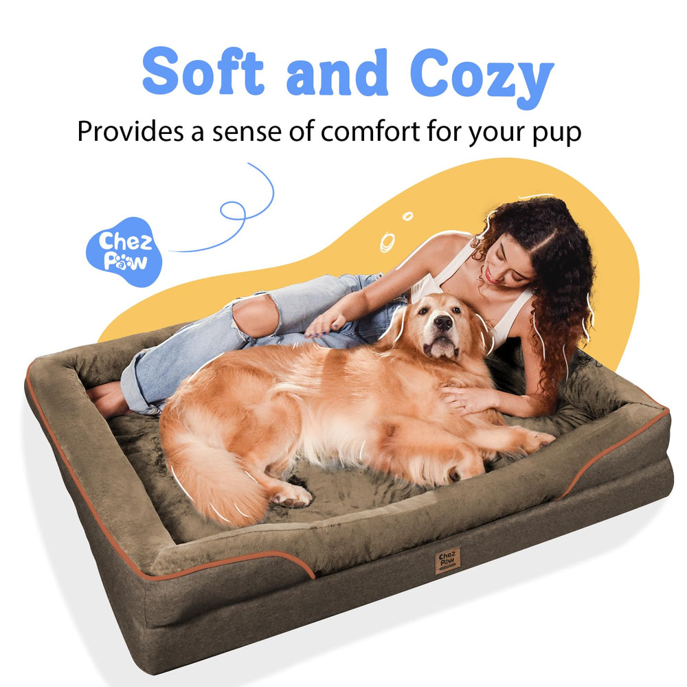 Chez Paw ultra-soft fleece surface cushions dogs and suits sensitive skin.