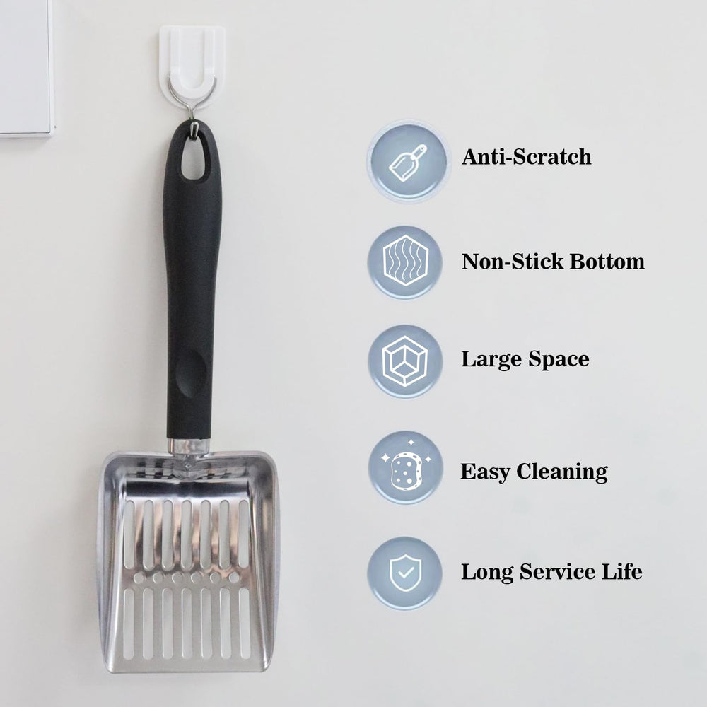 CHI SHANG wide 4.2-inch disc for fast, thorough scooping.