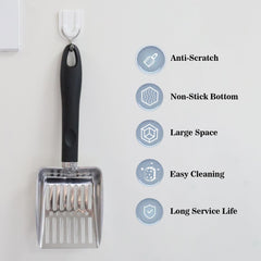 CHI SHANG wide 4.2-inch disc for fast, thorough scooping.