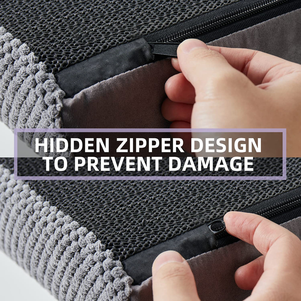Chic Threads dog stairs non-slip bottom — stable placement on hardwood and carpeted floors.