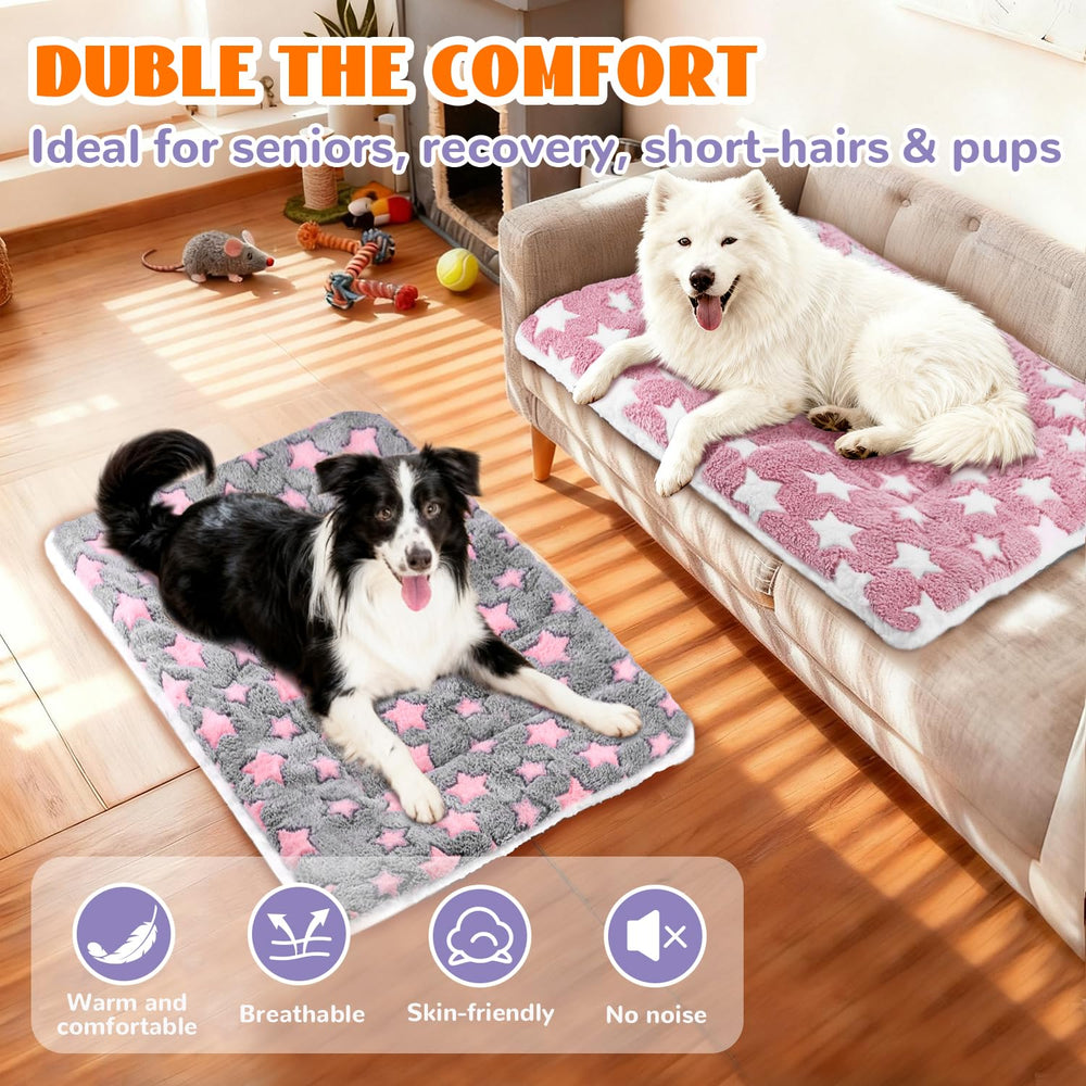 CHICAUP 31x23-6-inch bed provides roomy space for medium to large pets.