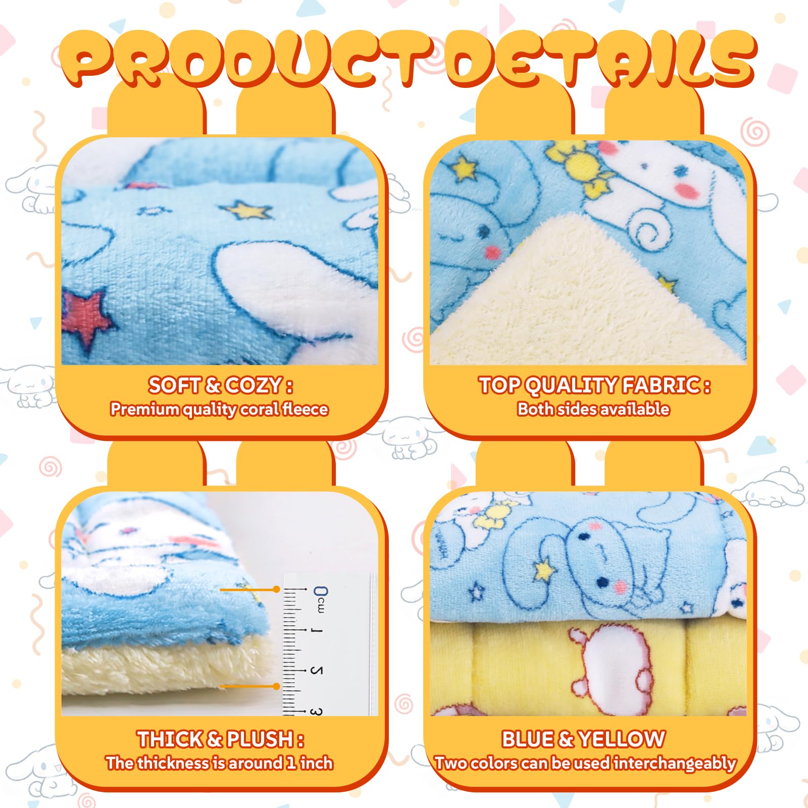 CHICAUP bunny bed in cage demonstrates versatile use on floors and in crates