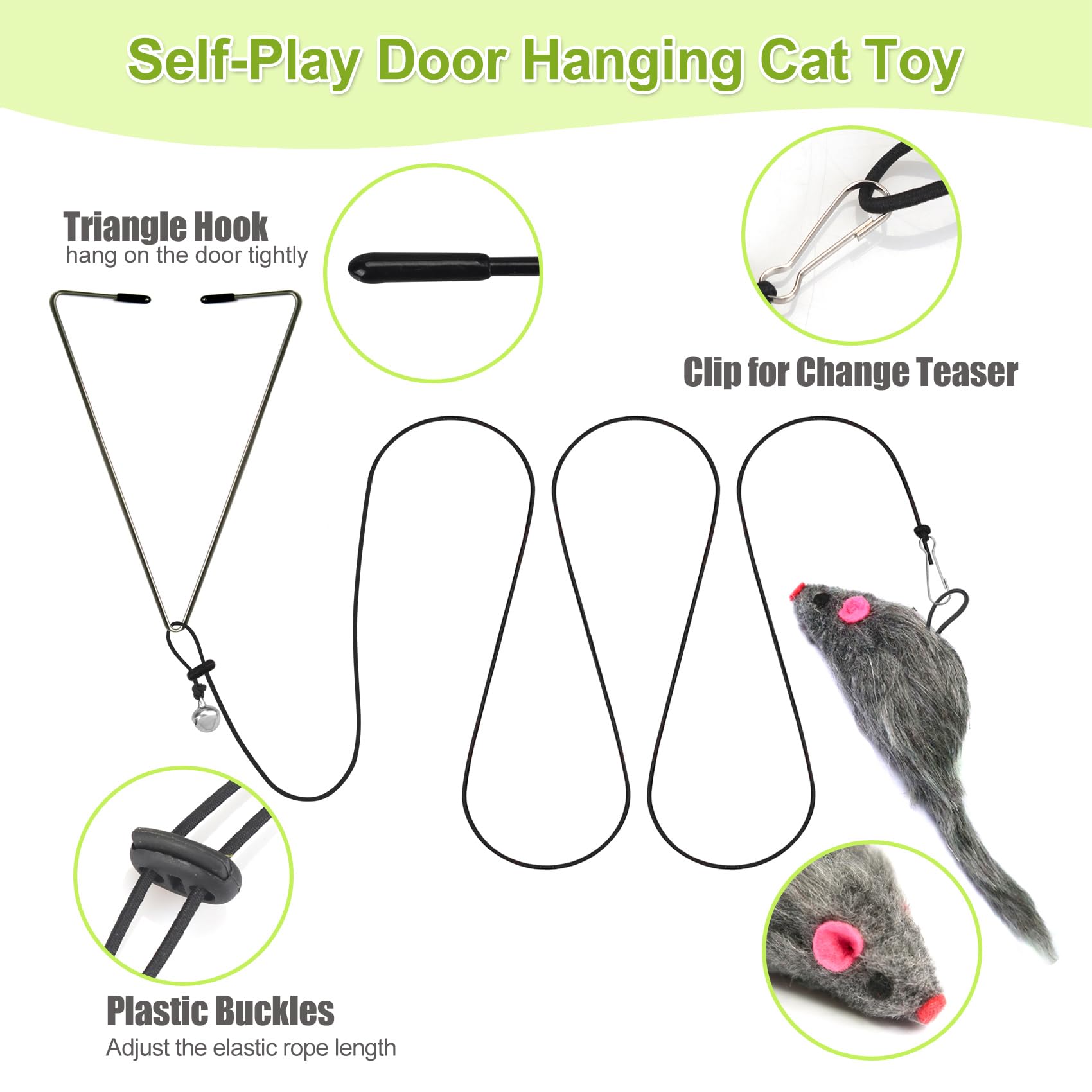 ChicWow Plush Fish Toy with Sticker: soft plush for flick-and-pounce games during indoor play.