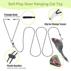 ChicWow Plush Fish Toy with Sticker: soft plush for flick-and-pounce games during indoor play.