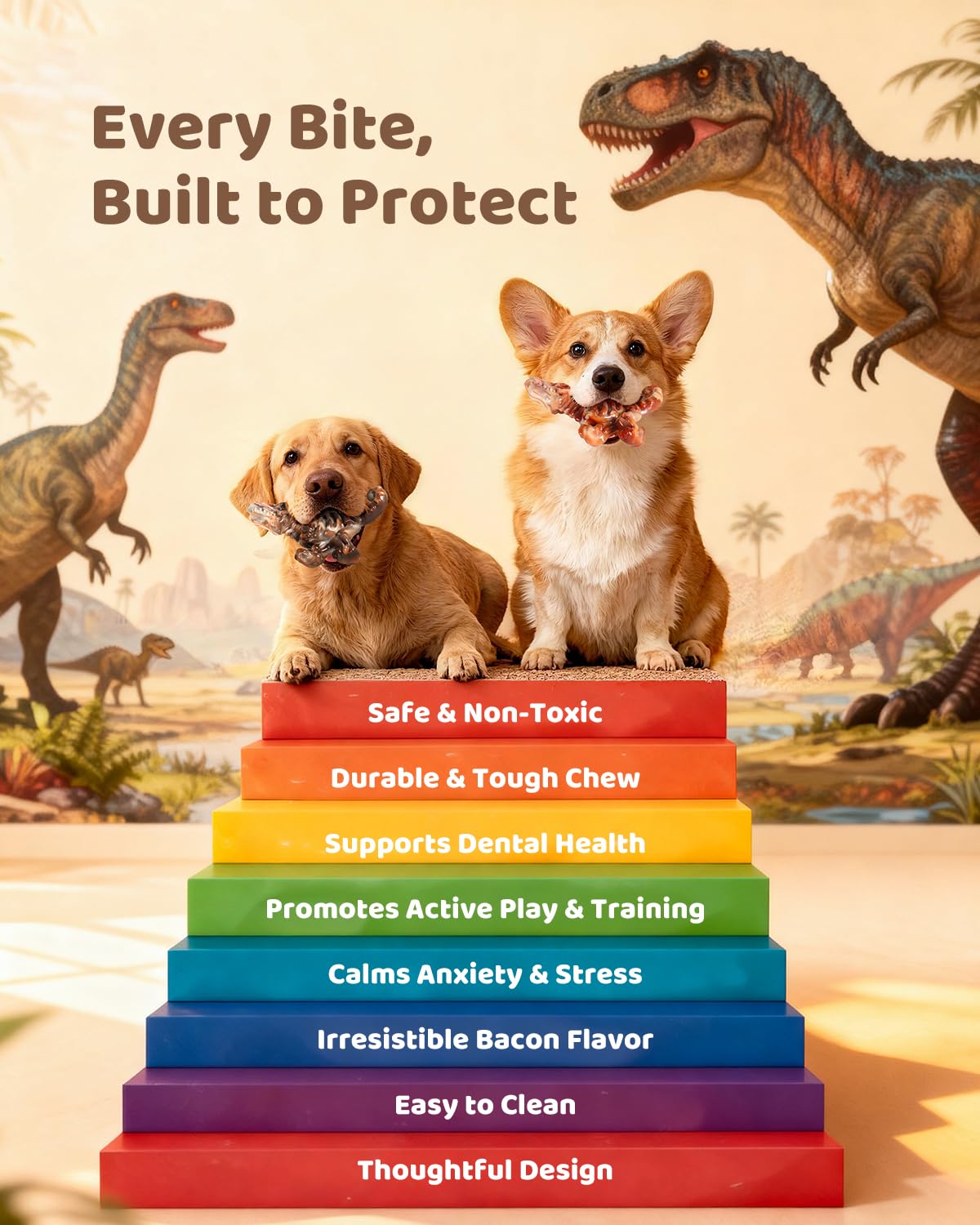 ChienBox heavy-duty chew toy built for power chewers and big breeds.