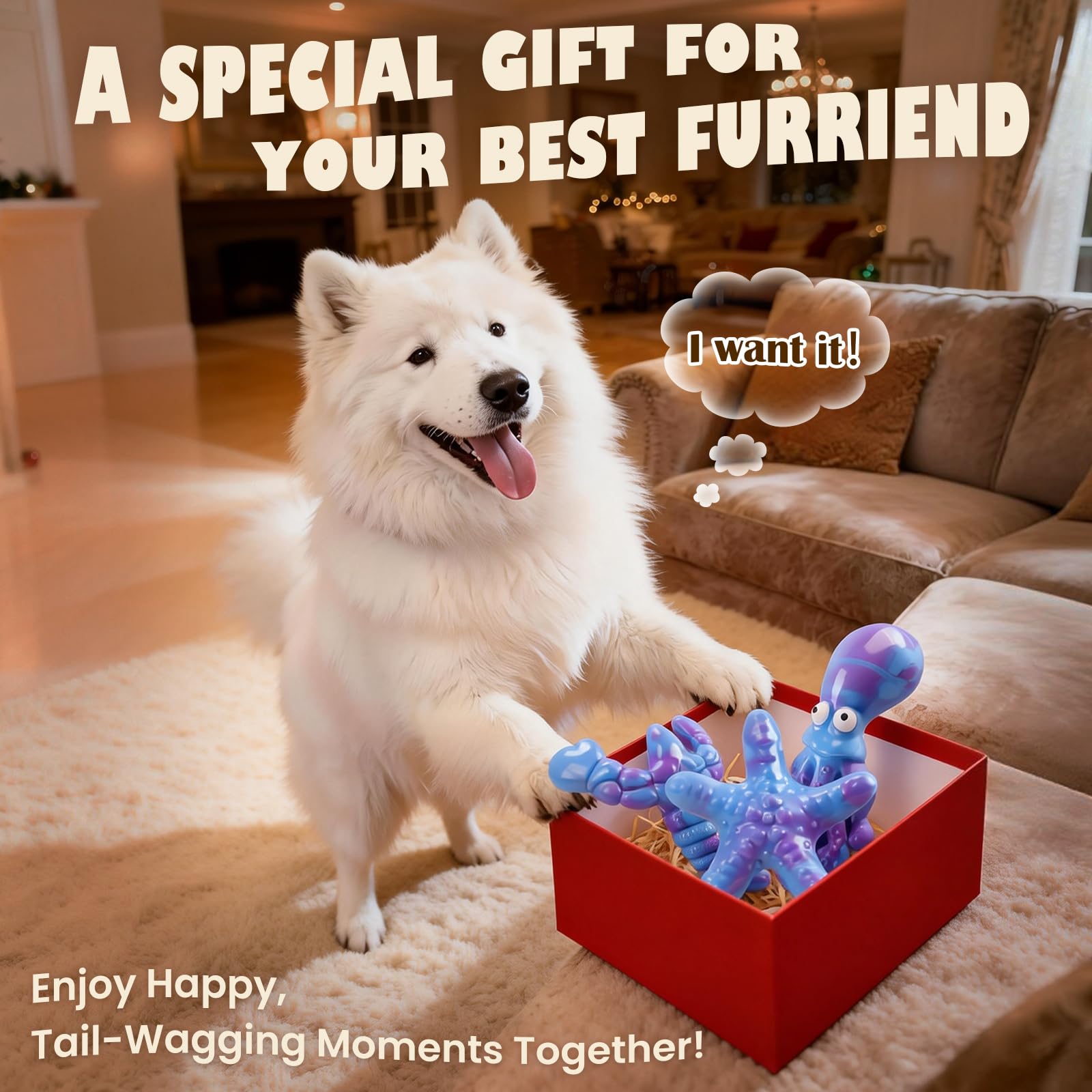 ChienBox regalo duradero para perros grandes que muerden con intensidad