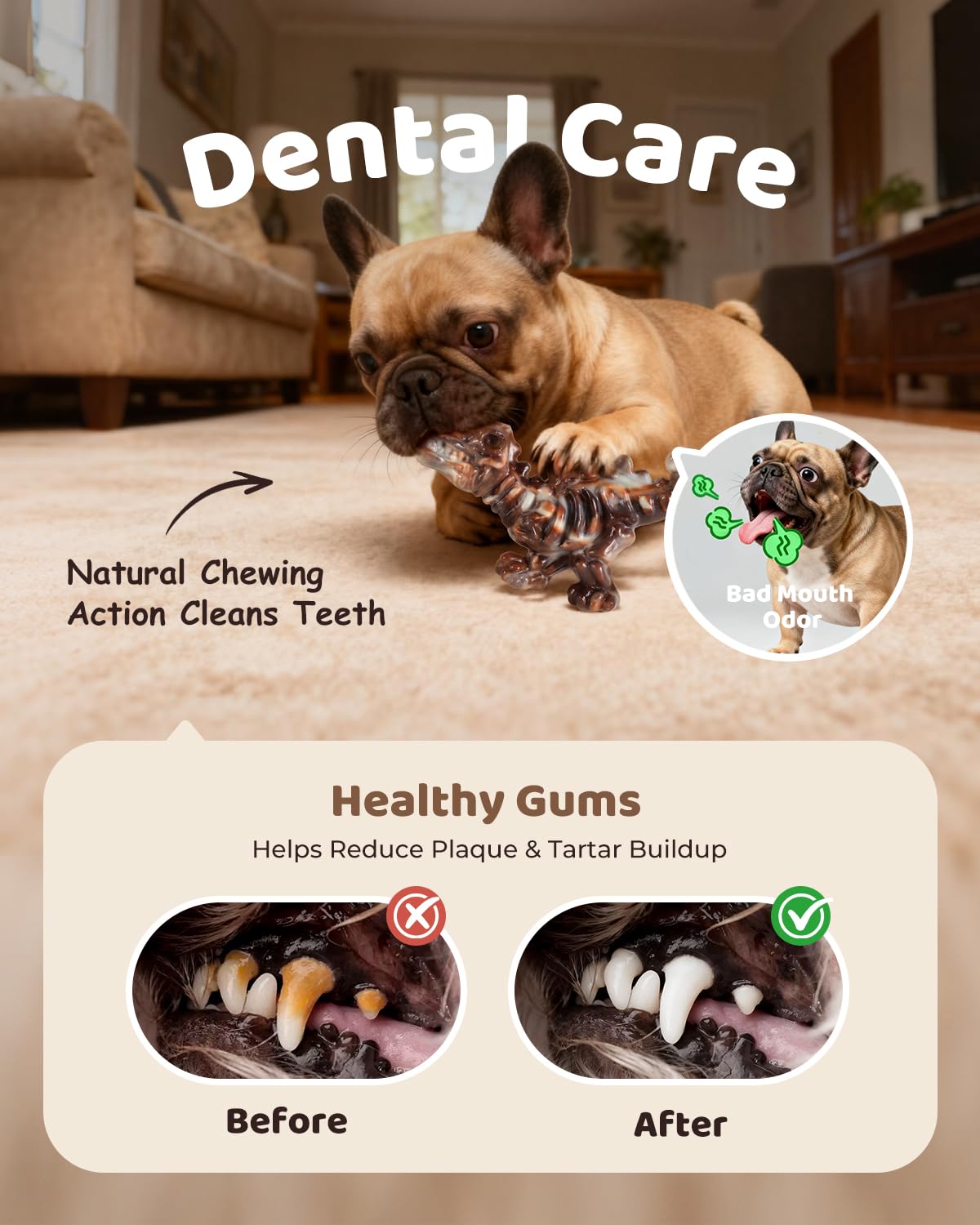 ChienBox dishwasher-safe top rack toy for quick cleaning after play.