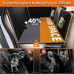 Chilino breathable mesh window promotes airflow and eye contact during trips.
