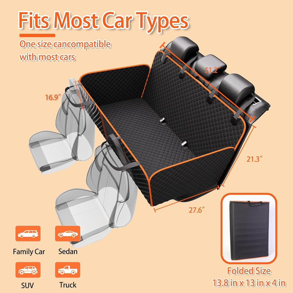Chilino back seat extender rugged 600D Oxford fabric for daily use