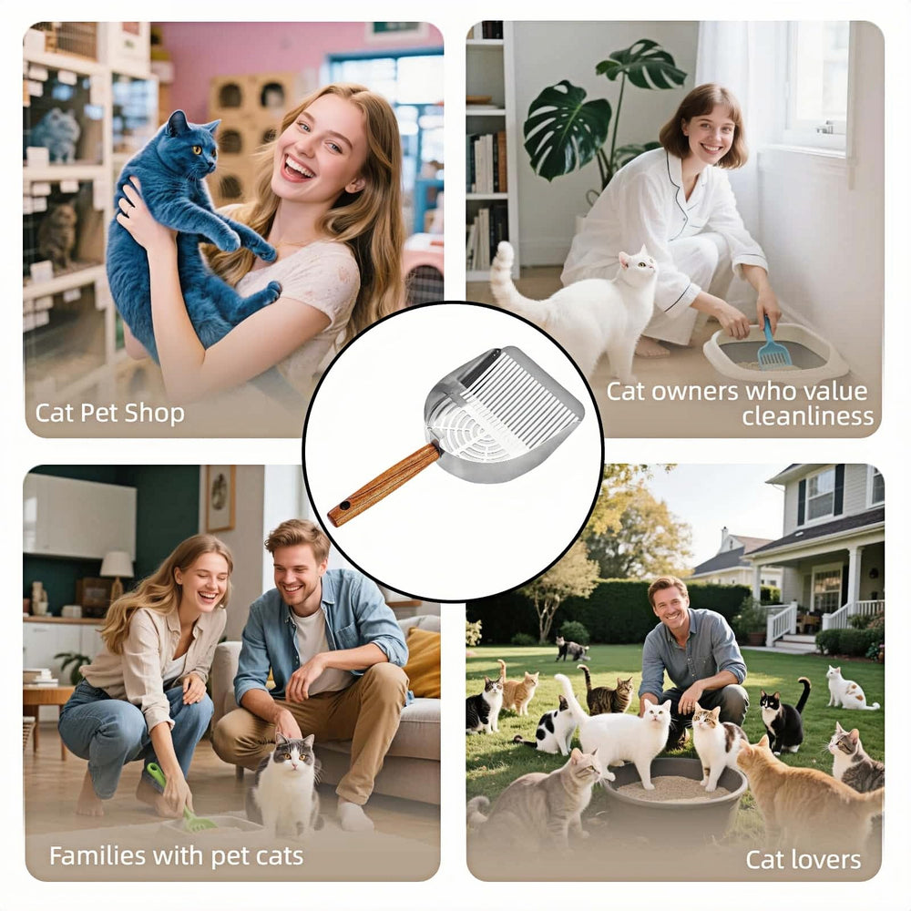 Chinshwehaw deep-edge design reaches bottom for thorough scooping.