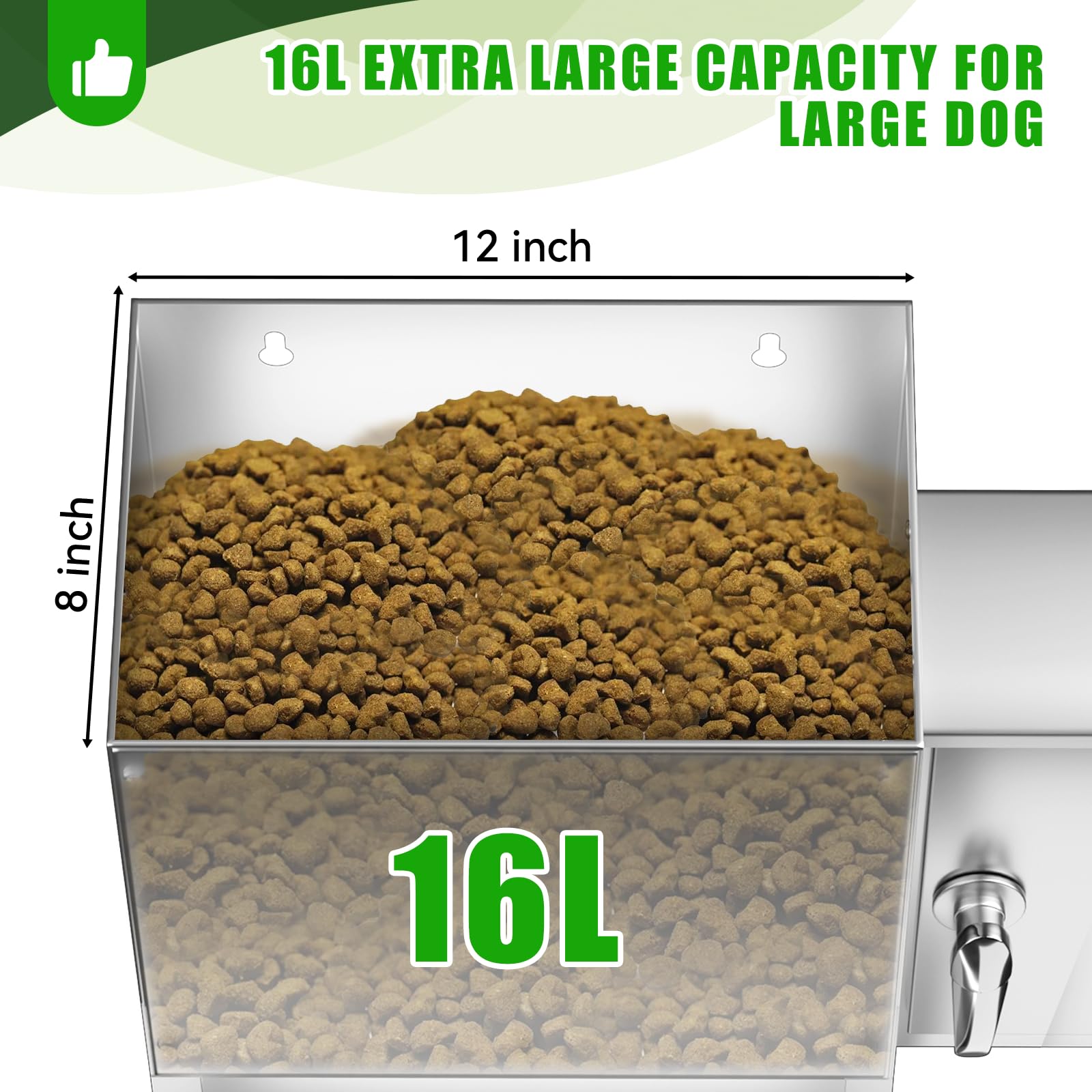 ChiPak programmable timer dog feeder demonstrates precise feeding intervals.