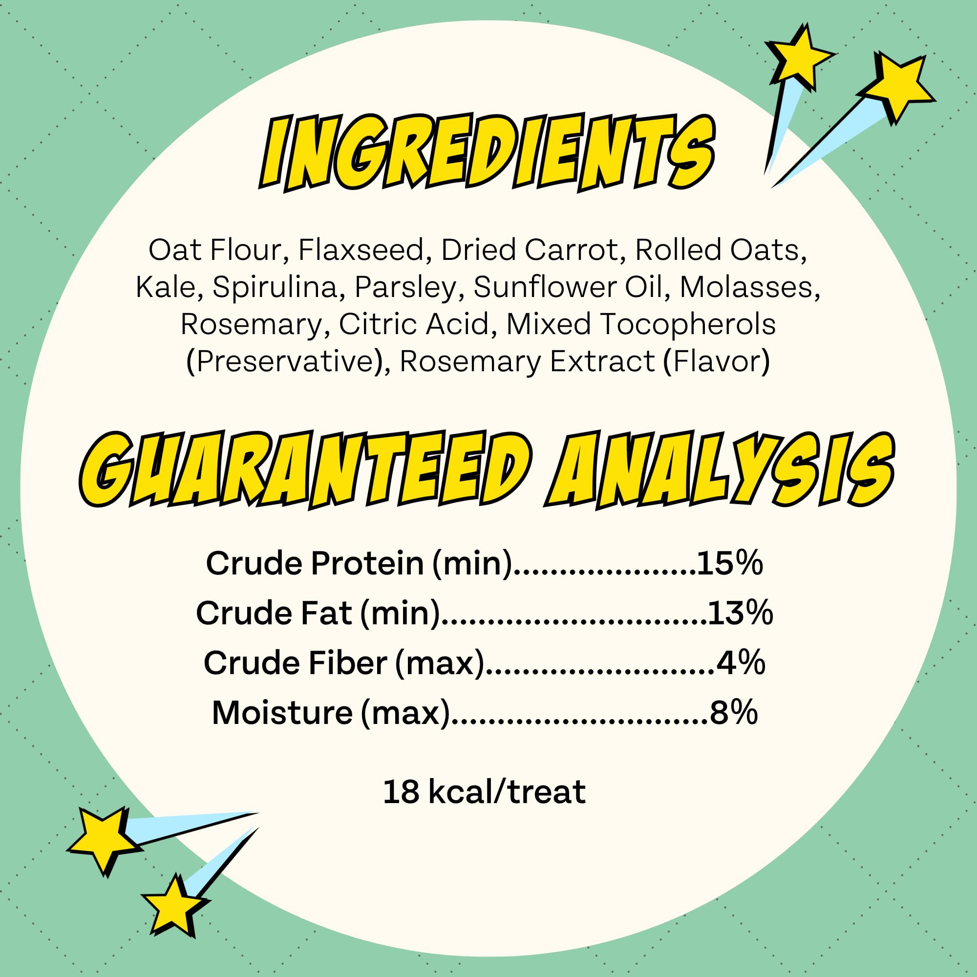 Chippin vegan dog treat closeup shows crumbly texture ideal for training rewards
